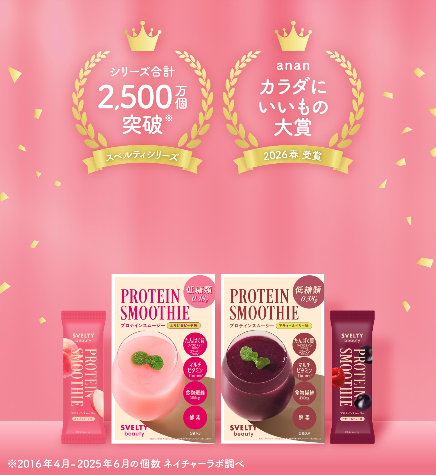 たんぱく質補給だけじゃない！ダイエット中の栄養まるごとはいって1杯たったの約50kcal!